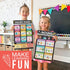 Hadley Designs 12 Chalkboard Parts of Speech Posters for Elementary Language Arts Classroom Decor