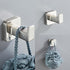 bluebyrne Set 4 Set 16In Set Brushed Nickel Bathroom Hardware Pieces,Towel Bar Stainless Steel Wall Mounted, Includes