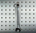 Triton Products 61113 Stainless Steel LocHook, 1-Inch Single Rod, 30-Degree Bend, 3/16-Inch Dia, Pegboard Hook, 3-Pack,