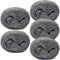 5PACK DIY Steel Wool Fill Fabric Kit for Mice Control, 13 Feet Coarse Wire Hardware Cloth, Block Holes, Wall Cracks,
