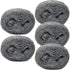 5PACK DIY Steel Wool Fill Fabric Kit for Mice Control, 13 Feet Coarse Wire Hardware Cloth, Block Holes, Wall Cracks,