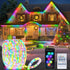 Jnaurb RGB Color Changing Rope Lights Outdoor, 33ft 100LED Smart String Lights