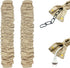 ECUDIS 2 Pack Chandelier Cord Cover, 6 Feet Chain Cover for Chandelier Lighting