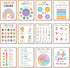 BEAWART 9 Calming Corner Classroom Posters, Mental Health Therapy Office Decor for Kids and Preschool
