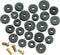 Plumb Pak PP20520 PlumPak Flat Faucet Washer Assortment, Rubber, 3-1/4" x 4-1/2" by Plumb Pak