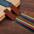 Outus 9 Pieces Bible Ribbon Bookmark, Multi Ribbon Page Markers with Colorful Ribbons for Books
