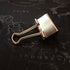 Medium Metal Binder Clips - 1-1/4 in (1.25 inch) (Silver, 60 Count)