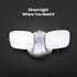 28W 2 2000 50,000 S9DFL/850/DD/WH Feit Electric LED Security Light Outdoor, LED Dusk to Dawn, Waterproof Flood Light