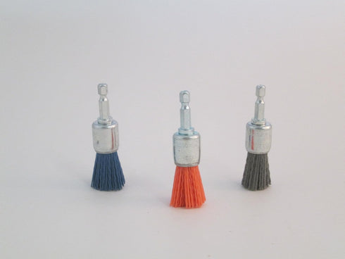 Dico 541-775-3/4 Nyalox End Brush 3/4-Inch Grey 80 Grit