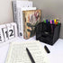 Fengtaiyuan 038P18x6 Black Gel Ink Rollerball Pens, Ultra Fine 0.38mm, 6-Piece Box, Comfortable Non-Slip Grip