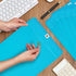 Geyee 100 Pcs Clasp Envelopes, Manilla Gummed Mailing Envelopes for Storing or Mailing, Lake Blue, 9 x 12 Inch