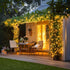 500 173ft 8 JMEXSUSS LED Christmas Lights Outdoor, Warm White Christmas Tree Lights, Modes Plug in Twinkle String Light