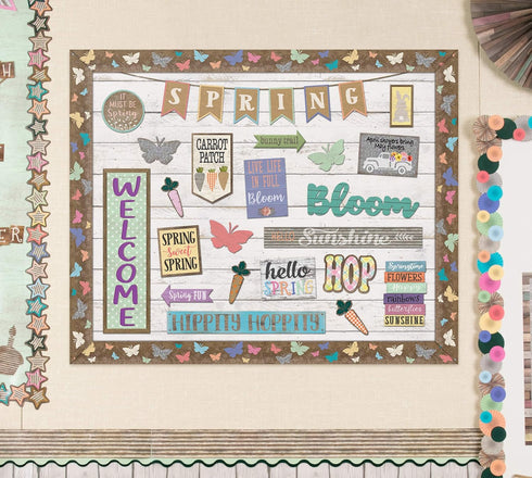 Teacher Created Resources Home Sweet Classroom, Spring Mini Bulletin Board Set