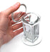 EISCO Coplin Staining Jar, Fits up to 5 76x25mm Slides, 4.25" Tall
