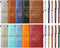 Panitay 20 Pcs Employee Appreciation Gifts, Leather Journal with Pens, 10 Travel Journals with Pockets for Office