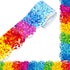 ERKE 60 Feet Bulletin Board Borders, Confetti Scalloped Rolled Border Trim for School, Classroom & Office Decoration