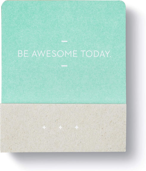 Motto of the Day Card Set by Compendium: 76 Unique Inspiring Statements with Desktop Stand