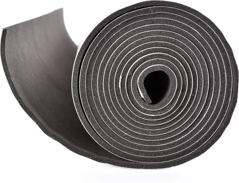 12in 1/8in 54in Sponge Neoprene W/Adhesive Wide X Thick X Long