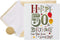 Papyrus 50th Birthday Card (Great Day)