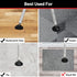 Keplrend 2 Pack Jammer Door Stoppers Security Bar - Heavy Duty Door - Adjustable Sliding Door Lock Bar - Door Barricade