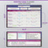 White Board Calendar Dry Erase, Magnetic Planner for Fridge & Wall - 10.5" x 16.5" with 5 Markers & 6 Adhesive Hooks