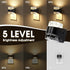 Dimmable 3000K 5 Briignite LED Night Light Plug into Wall, Night Light with Bubble Design Warm & Brightness Levels