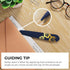 Uncommon Desks Letter Opener - 3 Pack Plastic Letter Openers with Trendy Designs, Ergonomic Handle for Comfort