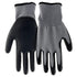 Boss Kid's Polyurethane Coated Work Gloves, Enhanced Grip, High Dexterity, Water Resistant, Gray/Black, Youth (B33021-Y)