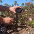 IdeaWorks JB7356 Solar Paw Print Outdoor Lights, Black
