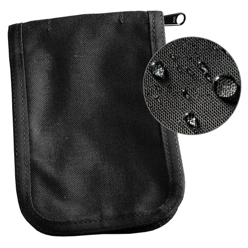 Rite in the Rain Weatherproof Notebook Cover, Black CORDURA Fabric, 4" x 6" (No. C946B)