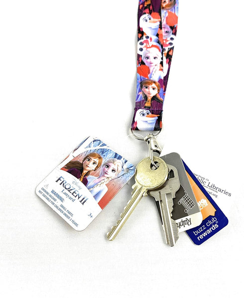 Frozen 2 Lanyard | Elsa Anna and Olaf | Party Favor | School Supply