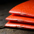 Rite in the Rain Mini Stapled Notebook, Weatherproof, 3.25" x 4.625", Orange Cover, Universal Pattern, 3 Pack (No.