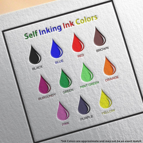 Customized Self-Inking Address Stamper with Endearing Cow Design, Ideal for Cheese Makers, Personalized Return Address