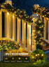 2 Pack 80FT 200 8 Brightown Solar String Lights Outdoor Waterproof, LED Solar Powered Christmas Lights with Modes, Auto
