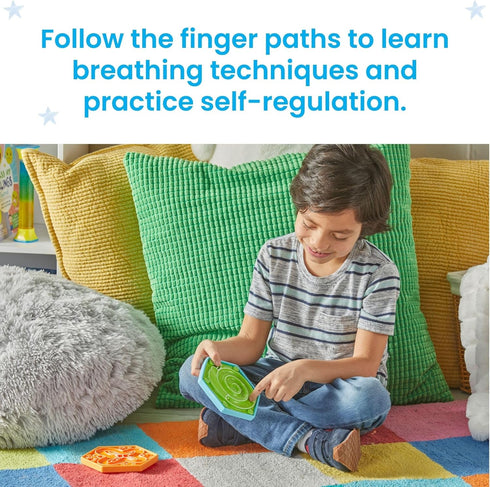 hand2mind Pack, Mindful Maze Garden Tactile Sensory Toys for Toddlers, Calm Down Corner Supplies, Mindfulness for Kids