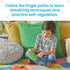 hand2mind Pack, Mindful Maze Garden Tactile Sensory Toys for Toddlers, Calm Down Corner Supplies, Mindfulness for Kids