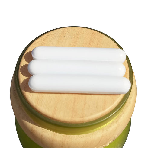 Magnetic Stirrer Stir Bar, PTFE Magnetic Mixer Stir Bars (7X40mm, Cylinder Shape, 10PCS)