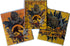 Dinosaur Back to School Themed Bundle, (2) 3-Hole 2-Pocket Portfolio Folders & (1) 50 Wide Ruled Sheets Notebook