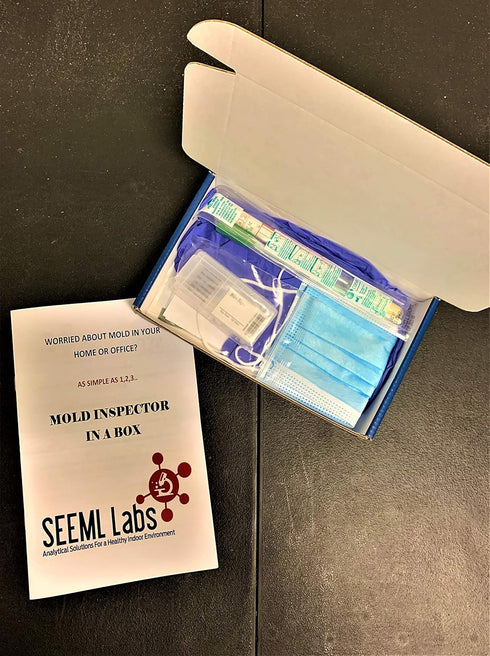 DIY Mold 3 Test Kit - Same Day Results with Expert Consultation and Accredited Lab Analysis