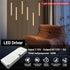 6 12V 5A 60W 6pcs 2m Dimmer HAMRVL LED Lighting Accessory - Output Ports Power Supply with Welding Extension Cord