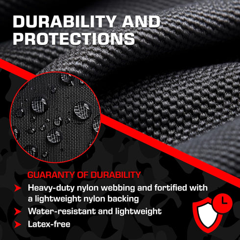 750 Lb MediTac Litter, Latex-Free Black Nylon Handles & Durable Non-Woven Fabric, Weight Capacity for Efficient Patient