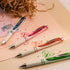 Pentel Gel Ink Pen, Pearl Retractable Gel Pen, 0.7mm Medium Point, Violet Ink, 12 Pack (BLN77PW-V)