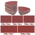 55Pcs Oscillating Tool Sanding Pad Triangle Sanding Pads Set 60/80/100/120/240 Grit for Finishing Wood Sanding Plaster