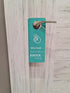 Business Design Do Not Disturb Sign and Welcome Please Knock Door Hanger Sign, 2 Pack for Offices and Meetings