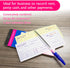BAZIC PRODUCTS 2-Part 50 Sets 7 1/2" 2 3/4", (50 Sets/Pack), 2-Packs Receipts Book, Money Cash Rent Receipts