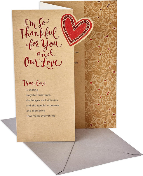 American Greetings Romantic Card - True Love Message