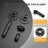 1/2" Set 2(3.5X6) Pipe Shelf BracketWall Mounted Floating Shelf Bracket, Steam Punk Decor Hanging Wall Metal Bracket