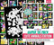 Super Pack of 18 Fuzzy Coloring Posters, Cute Animals Edition, Arts & Crafts Kit for Kids, Perfect for Quiet Time