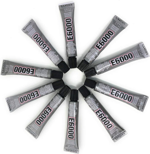 E6000 Adhesive .018oz Tubes (10 Pack) by Eclectic Products