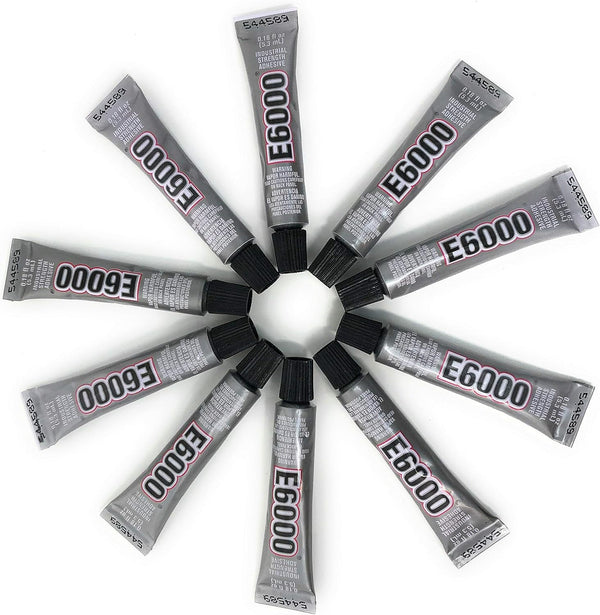 E6000 Adhesive .018oz Tubes (10 Pack) by Eclectic Products